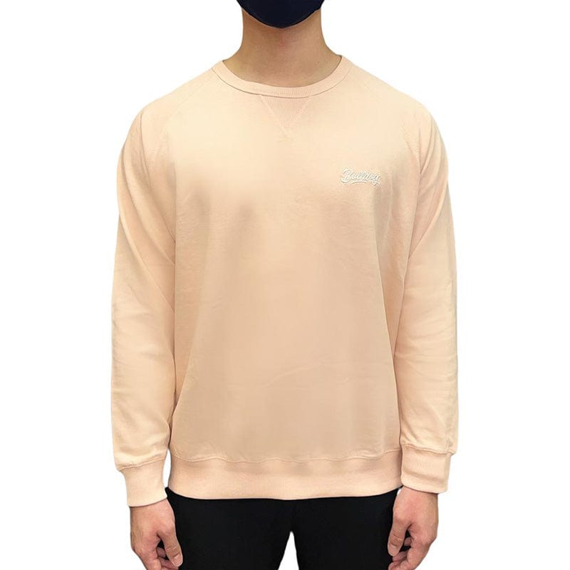 Cream colored clearance crew neck sweatshirt