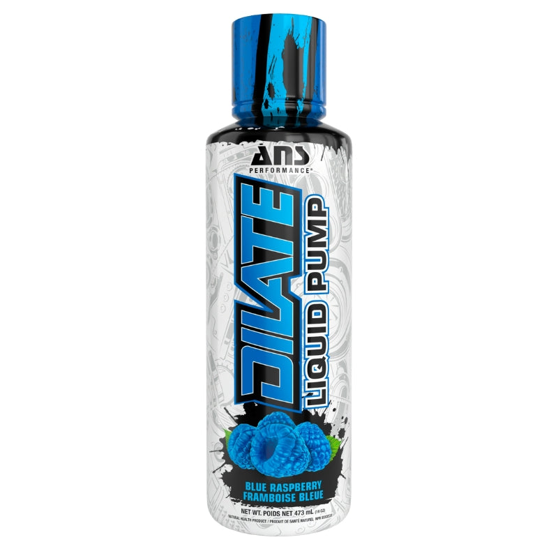 ANS Dilate Liquid Pump Sauce Pre Workout Blue Raspberry