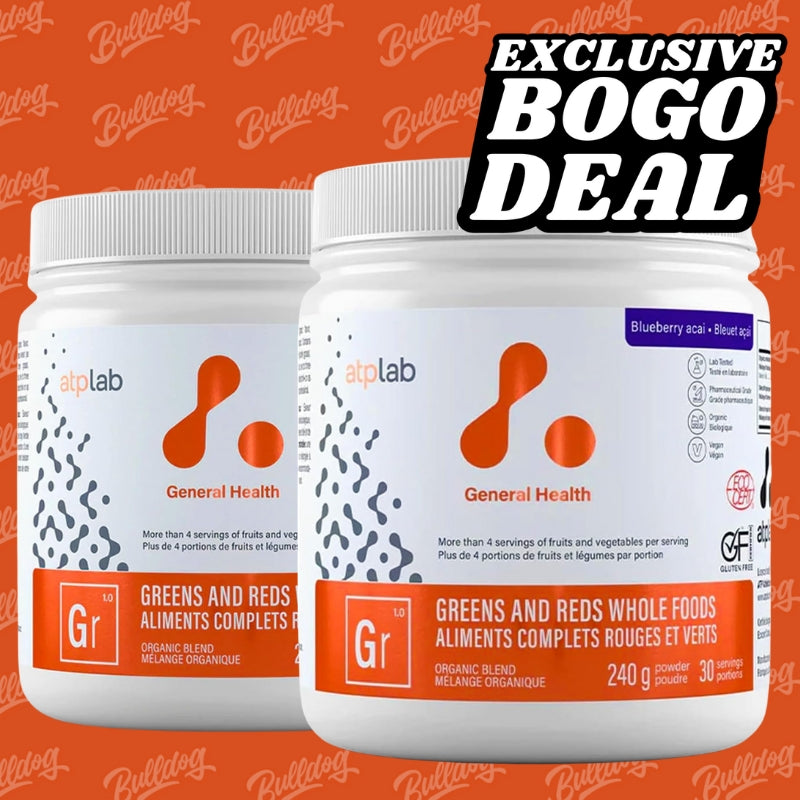 ATP Lab Greens and Red Whole Foods Organic Blend BOGO Deal Supplements Online