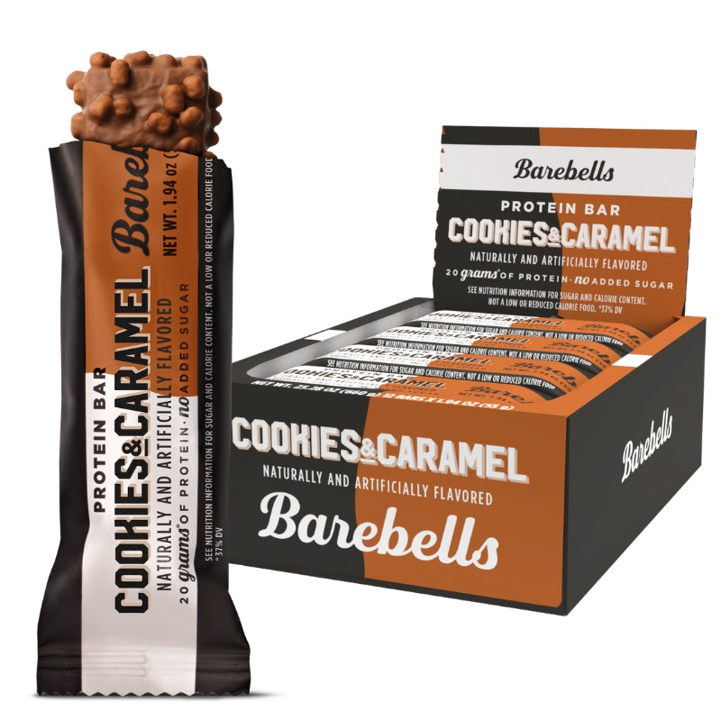 Barebells Protein Bar Case Cookies & Caramel 