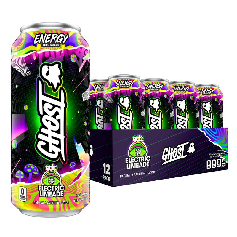 Ghost Energy Drink Case Electric Limeade