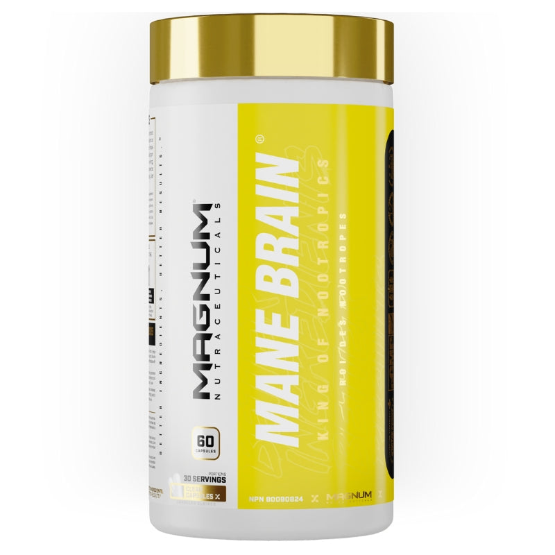 Magnum Supplements Mane Brain Front Label