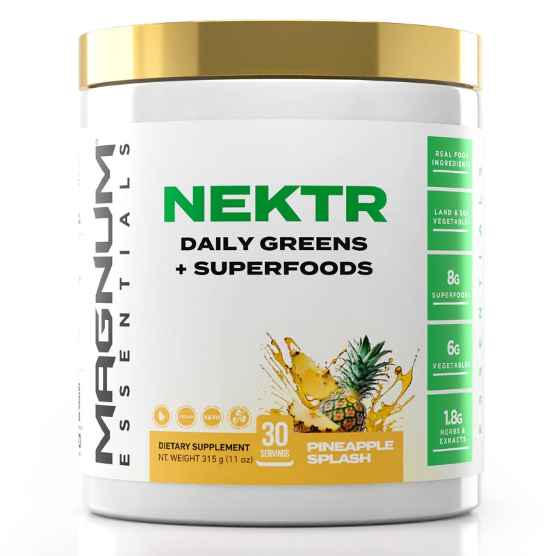 Magnum Supplements NEKTR Daily Greens + Superfoods Pineapple Splash 