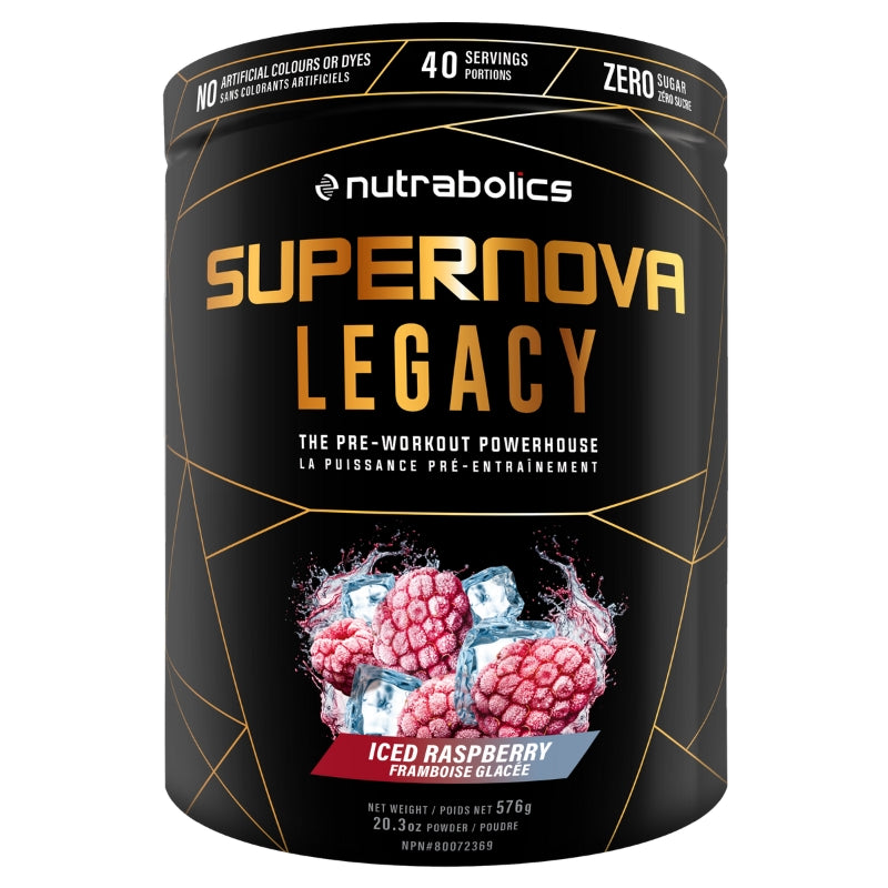 Nutrabolics Supernova Legacy Pre Workout 40 servings Iced Raspberry