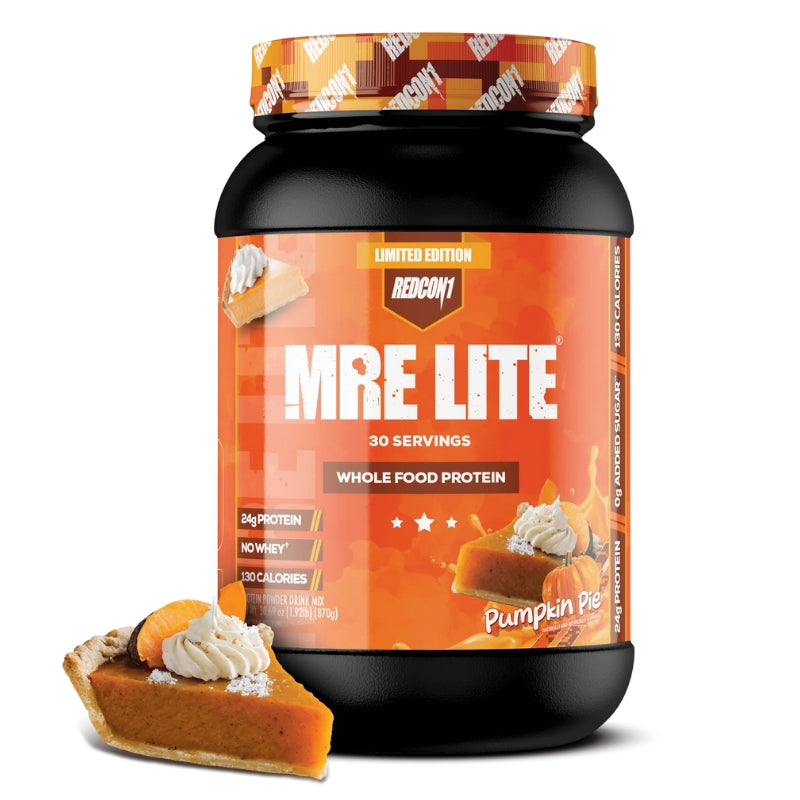 Redcon1 MRE Lite Whole Food Protein Pumpkin Pie Limited Edition Flavor